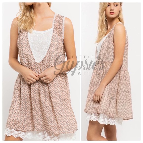 POL Farmhouse Babydoll Tunic Dress - Picture 9 of 12